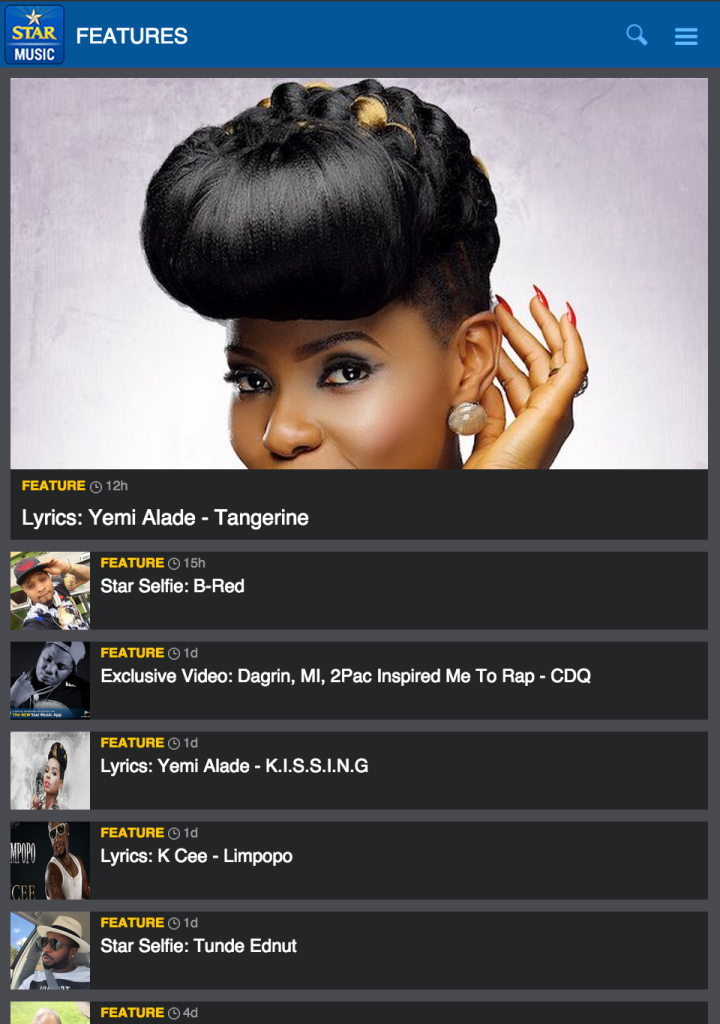 brandessence-STAR MUSIC  APP FEATURES