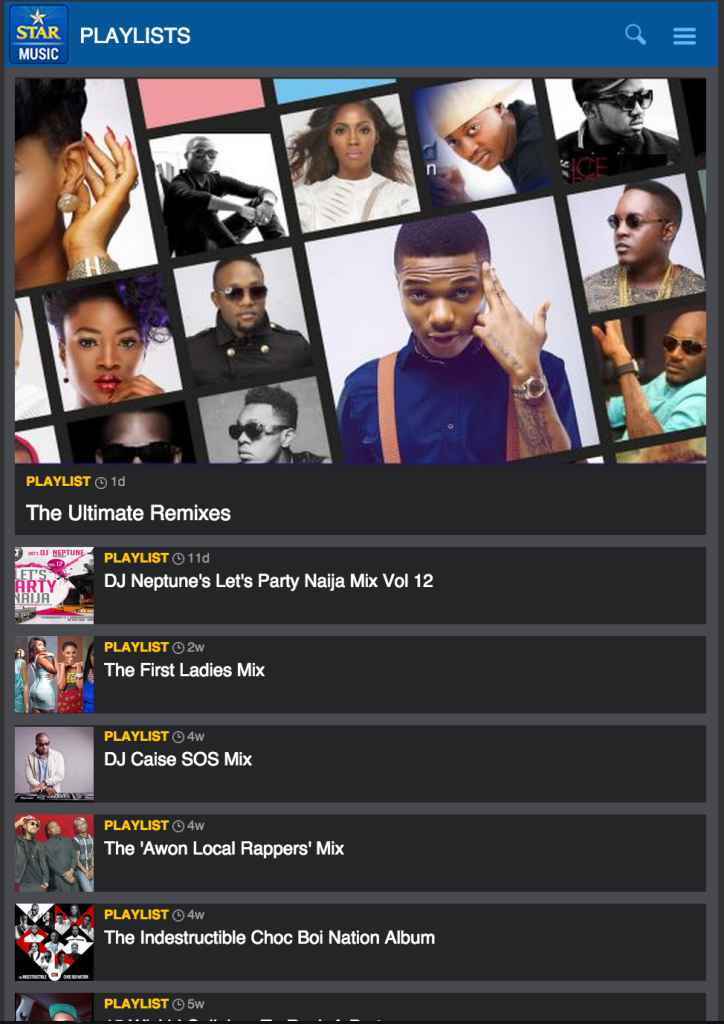 brandessence-STAR MUSIC APP PLAYLIST