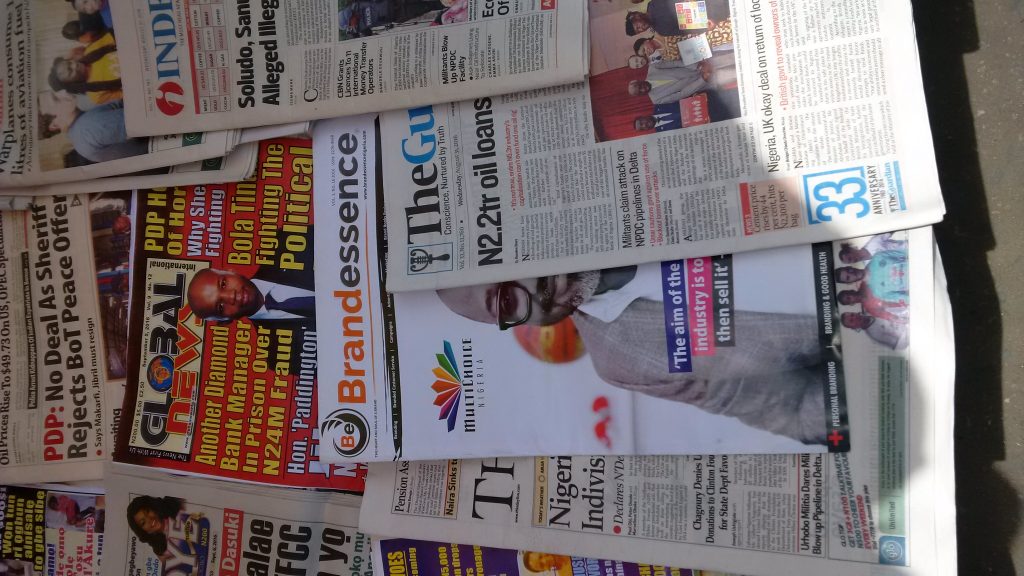 Brandessence Nigeria and Nigerian Newspapers