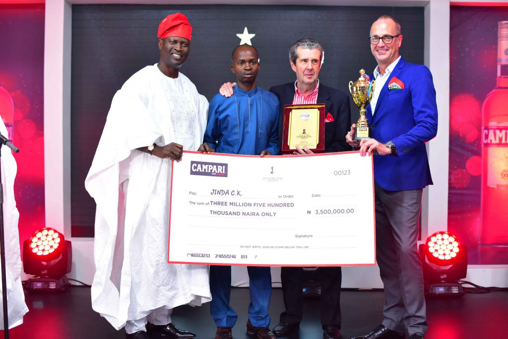 Brian Munro,Executive Director, Olusola Ajayi, Jinda CK, MD, Brian Munro Paul Wilson Area Manager, Michael Rider