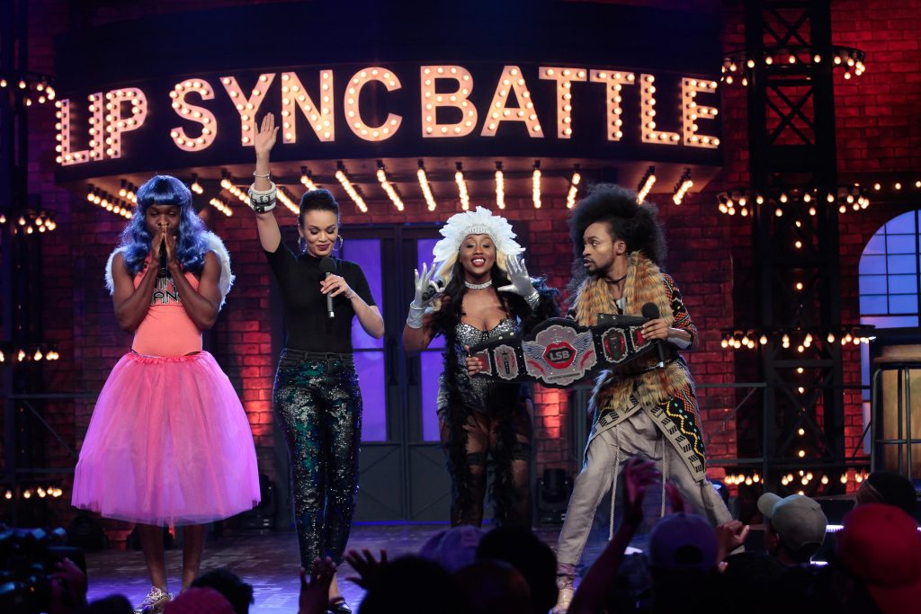 Patoranking, Pearl Thusi, Victoria Kimani and Denrele