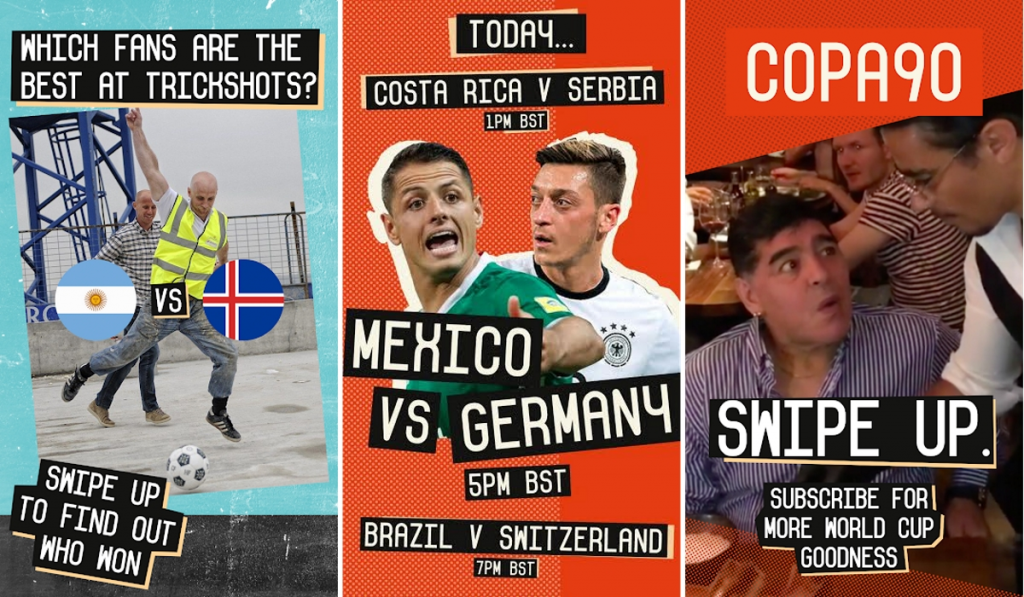 Copa90 teams up with Snapchat